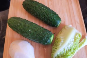 Salata cu hering afumat