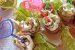 Aperitiv trandafiri din zucchini si bacon cu crema de branza-2