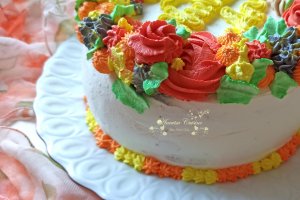 Desert tort cu cafea si crema de ciocolata cu gin