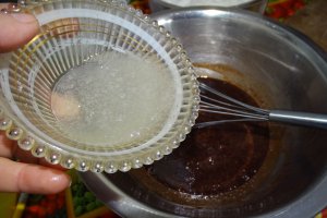 Desert prajitura cu mure si mango sau Prajitura Zmeoaicei