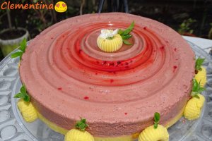 Desert prajitura cu mure si mango sau Prajitura Zmeoaicei