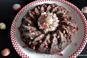 Desert prajitura/ Pasca cu ricotta si ciocolata
