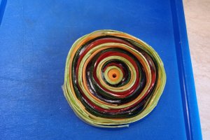 Tarta spiralata cu legume