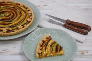 Tarta spiralata cu legume