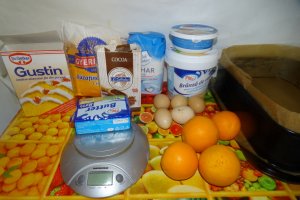 Desert prajitura cu jeleu de portocale