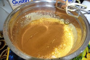 Desert prajitura cu jeleu de portocale