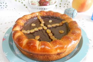 Desert pasca cu ciocolata