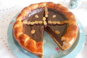 Desert pasca cu ciocolata