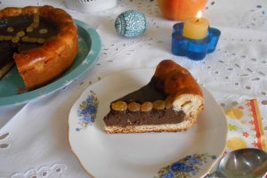 Desert pasca cu ciocolata
