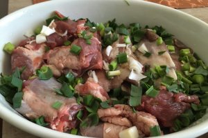 Friptura de miel cu garnitura de orez