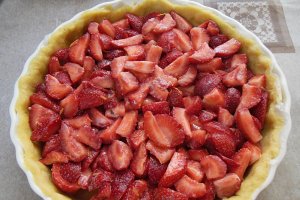 Desert tarta cu capsuni