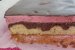 Desert prajitura marmorata cu mousse de fructe rosii si glazura de ciocolata-4