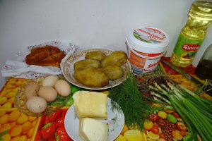 Cartofi noi la cuptor