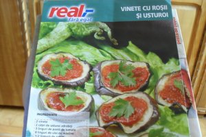 Vinete cu rosii si usturoi