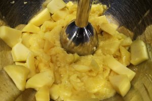 Desert cheesecake cu mango (fara coacere)
