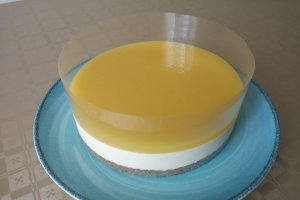 Desert cheesecake cu mango (fara coacere)