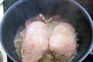 Pastrama din piept de rata