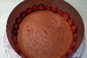 Desert tort cu capsuni