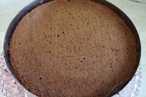 Desert tort cu capsuni si ciocolata