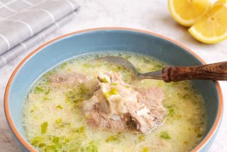 Ciorba greceasca de miel