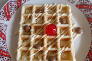 Desert gofre simple