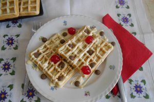Desert gofre simple