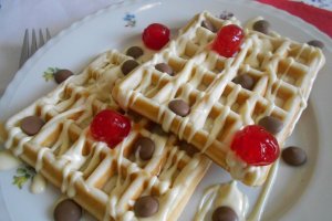 Desert gofre simple