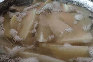 Cartofi la cuptor cu usturoi si marar