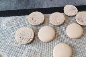 Desert macarons cu vanilie