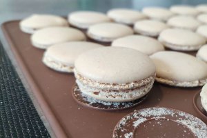 Desert macarons cu vanilie