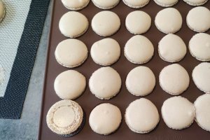 Desert macarons cu vanilie