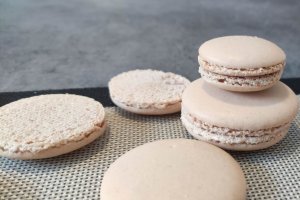 Desert macarons cu vanilie