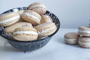 Desert macarons cu vanilie