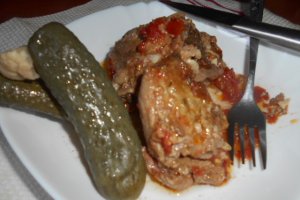 Pulpa de vitel la slow cooker Crock Pot
