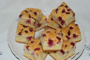 Desert prajitura cu zmeura