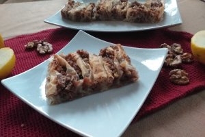 Desert placinta cu mere, de post