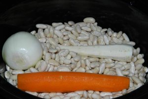Fasole batuta la slow cooker Crock-Pot