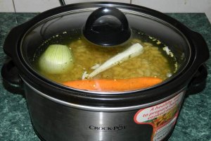 Fasole batuta la slow cooker Crock-Pot