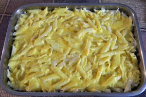 Penne la cuptor cu branza - Reteta usoara si gustoasa