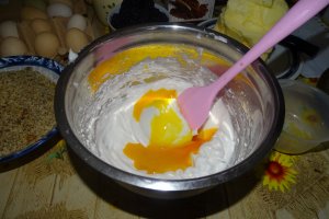 Desert tort cu crema de mure