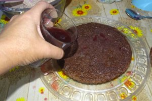 Desert tort cu crema de mure