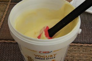 Desert turnulete cu inghetata de iaurt si biscuiti cu jeleu de portocale