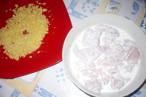 Pernite de pui crocante