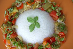 Ghiveci de legume cu orez