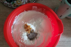 Desert prajitura cu iaurt si afine