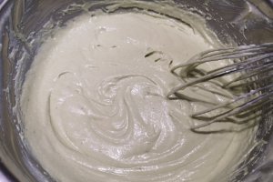 Desert matcha cheesecake