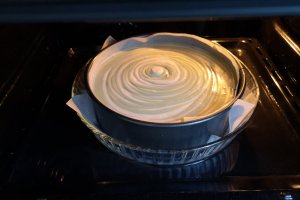 Desert matcha cheesecake