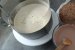Desert prajitura (tort) cu blat banana bread, mousse de ciocolata alba si amarena-0