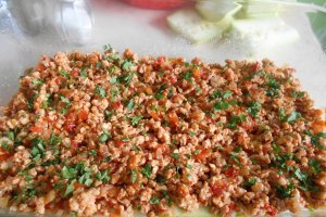 Musaca de dovlecei și carne de porc