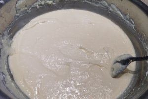 Desert prajitura cu mere si branza